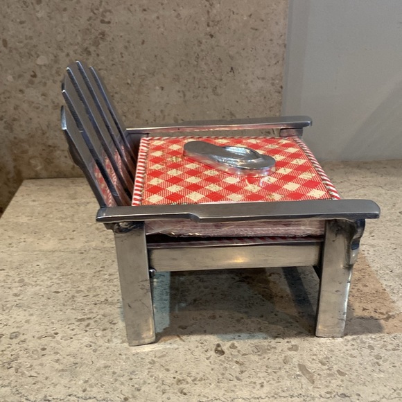 Metal Patio Chair Napkin Holder - Picture 8 of 14